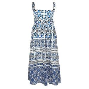 slim fit dress slacks Rent Dress The Population Audrey Floral Effect Begonia Midi Dress main image 1